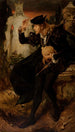La vision de Hamlet - Pedro Américo — visning af kunstværket
