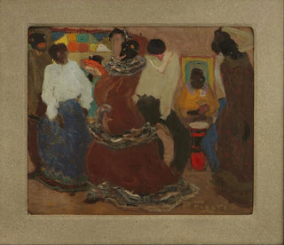 Candombe - Pedro Figari — visning af kunstværket