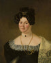 Portrait af Sara Catarine Lorentz - Pehr Berggren — visning af kunstværket