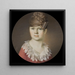 Marianne Koskull 1785-1841 kammerfrøken - Pehr Khöler — indrammet kunstværk på væggen