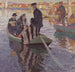 Pèlerins dans une barque - Carl Wilhelmson — visning af kunstværket