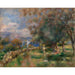 Reproduktion af maleriet Peninsule de Saint-Jean - Pierre-Auguste Renoir