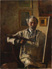 kunstnerens selvportræt - Peter Alfred Schou — visning af kunstværket