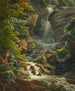 Cascade de Schelmenloch - Peter Birmann — visning af kunstværket
