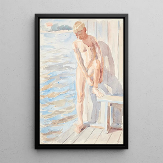 Peter Hansen - Dreng efter badet.webp