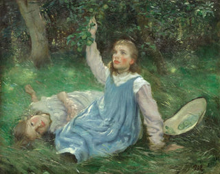 Peter Hansen - Summer Afternoon Apple Picking.webp
