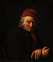 Portrait af en gammel sømand - Peter Julius Larsen — visning af kunstværket