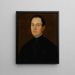 Portrait de Hammerschmidt - Peter Michal Bohúň — indrammet kunstværk på væggen