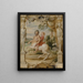 Achille uddannet af kentauren Chiron - Peter Paul Rubens — indrammet kunstværk på væggen