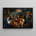 L'Adoration des mages - Peter Paul Rubens — indrammet kunstværk på væggen