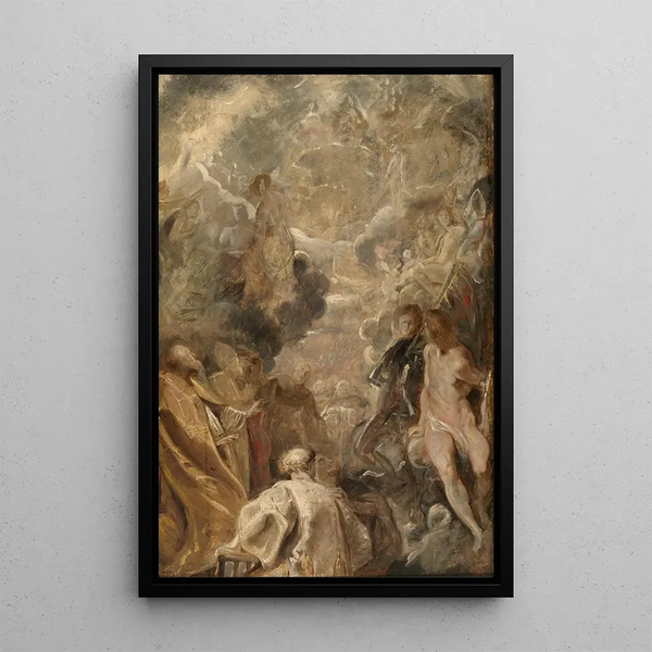 Tous les saints - Peter Paul Rubens — indrammet kunstværk på væggen