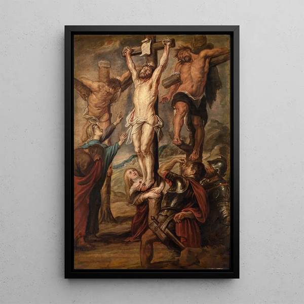 Calvaire - Peter Paul Rubens — indrammet kunstværk på væggen