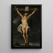 Christ en croix - Peter Paul Rubens — indrammet kunstværk på væggen