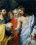 La charge du Christ à Pierre - Peter Paul Rubens — visning af kunstværket