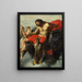 Cupidon supplerer Jupiter - Peter Paul Rubens — indrammet kunstværk på væggen