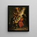Descente de croix - Peter Paul Rubens — indrammet kunstværk på væggen