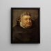 Broder dominikaner - Peter Paul Rubens — indrammet kunstværk på væggen