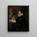 Jan Gaspard Gevartius - Peter Paul Rubens — indrammet kunstværk på væggen