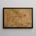 Minerve og Hercules, der holder Mars - Peter Paul Rubens — indrammet kunstværk på væggen