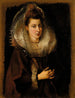 Portrait af en ung kvinde - Peter Paul Rubens — visning af kunstværket