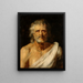Portrait af filosoffen Seneca - Peter Paul Rubens — indrammet kunstværk på væggen