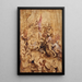 La montée au Calvaire Le portement de croix - Peter Paul Rubens — indrammet kunstværk på væggen