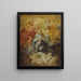 Le Couronnement de la Vierge - Peter Paul Rubens — indrammet kunstværk på væggen