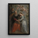 L'Éducation de Marie - Peter Paul Rubens — indrammet kunstværk på væggen