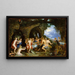Le Festin d'Achéloos - Peter Paul Rubens — indrammet kunstværk på væggen