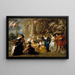 Le Jardin de l'Amour - Peter Paul Rubens — indrammet kunstværk på væggen