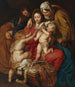 La Sainte Famille avec sainte Élisabeth, saint Jean et une colombe - Peter Paul Rubens — visning af kunstværket