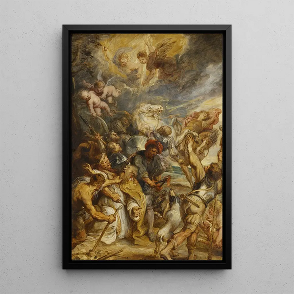 Le Martyre de Saint Livinus - Peter Paul Rubens — indrammet kunstværk på væggen