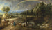 Det regnbue landskab - Peter Paul Rubens — visning af kunstværket