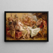 Les Noces de Pélée et Thétis - Peter Paul Rubens — indrammet kunstværk på væggen