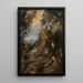 La Stigmatisering af Saint François d'Assise - Peter Paul Rubens — indrammet kunstværk på væggen