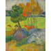 Reproduktion af maleriet Lille Bretonmaleri med gæs - Paul Gauguin