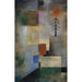 Reproduktion af maleriet Lille maleri af små grantræer - Paul Klee
