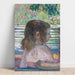 Reproduktion af maleriet Lille portrætbillede - Henri Lebasque