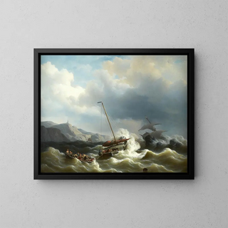 Petrus Johannes Schotel - The Rescue Party.webp