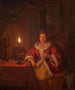 i boudoiret - Petrus Kiers — visning af kunstværket