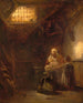 La crèche - Petrus Marius Molijn — visning af kunstværket