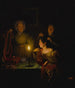 Før festen - Petrus van Schendel — visning af kunstværket