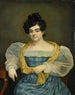 Portræt af Adriana Johanna van Wijck, hustru til Johannes Ploos van Amstel - Petrus van Schendel — visning af kunstværket