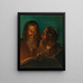 Apostlene Johannes og Paulus - Petrus van Schendel — indrammet kunstværk på væggen