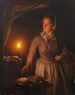 La cabine de nuit - Petrus van Schendel — visning af kunstværket
