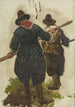 Deux bateliers de Marken - Petrus van der Velden — visning af kunstværket