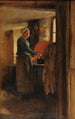 Indendørsscene - Philibert Léon Couturier — visning af kunstværket