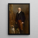 Portrait af greve Heinrich Larisch-Mönnich - Philip Alexius de László — indrammet kunstværk på væggen