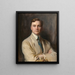 Francis Patrick Garvan - Philip Alexius de László — indrammet kunstværk på væggen