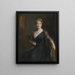 Lady Orr-Lewis née Maude Helen Mary Booth - Philip Alexius de László — indrammet kunstværk på væggen